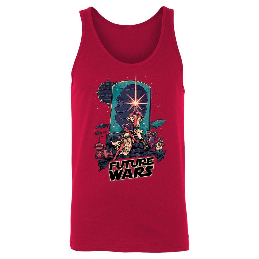 Unisex Jersey Tank - V53ZV94G - Red - 11