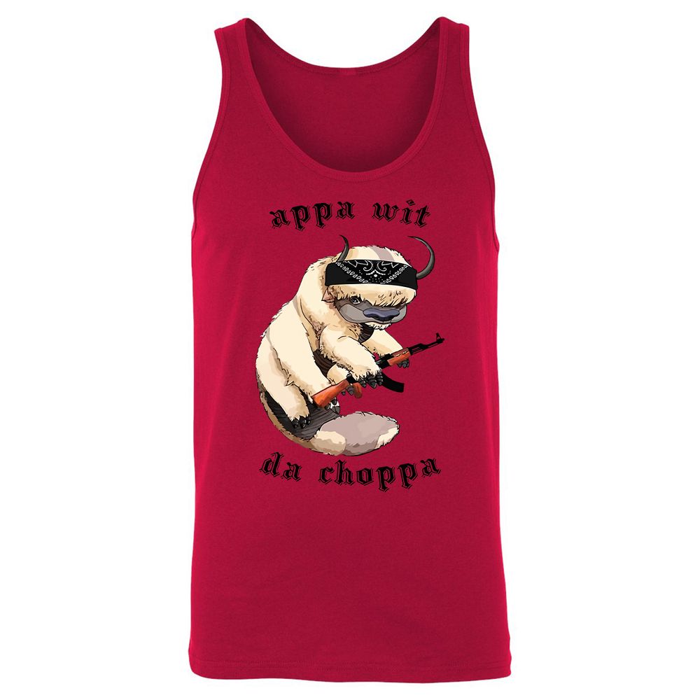 Unisex Jersey Tank - SPEAN5E8 - Red - 11