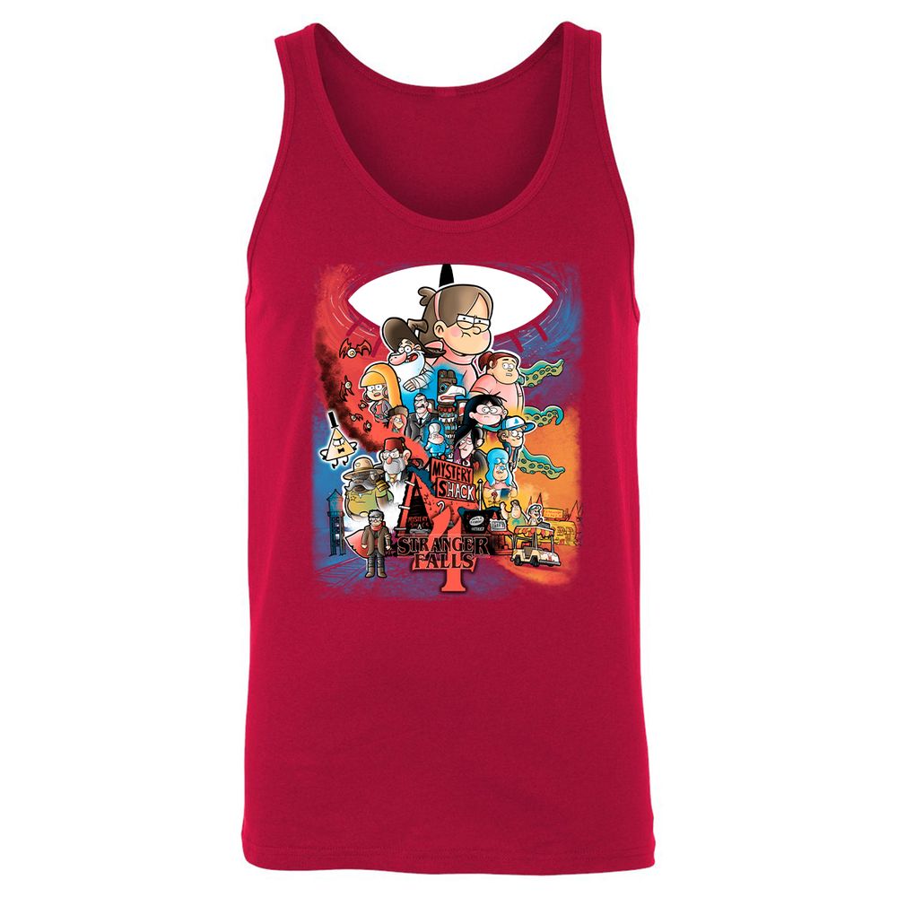 Unisex Jersey Tank - FD8GGYBC - Red - 11