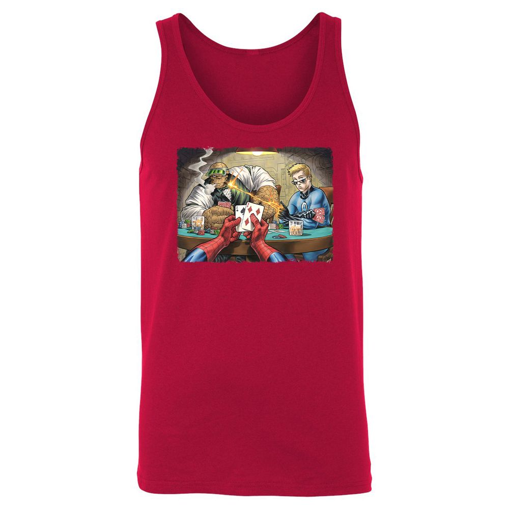 Unisex Jersey Tank - H1CTBKE2 - Red - 11