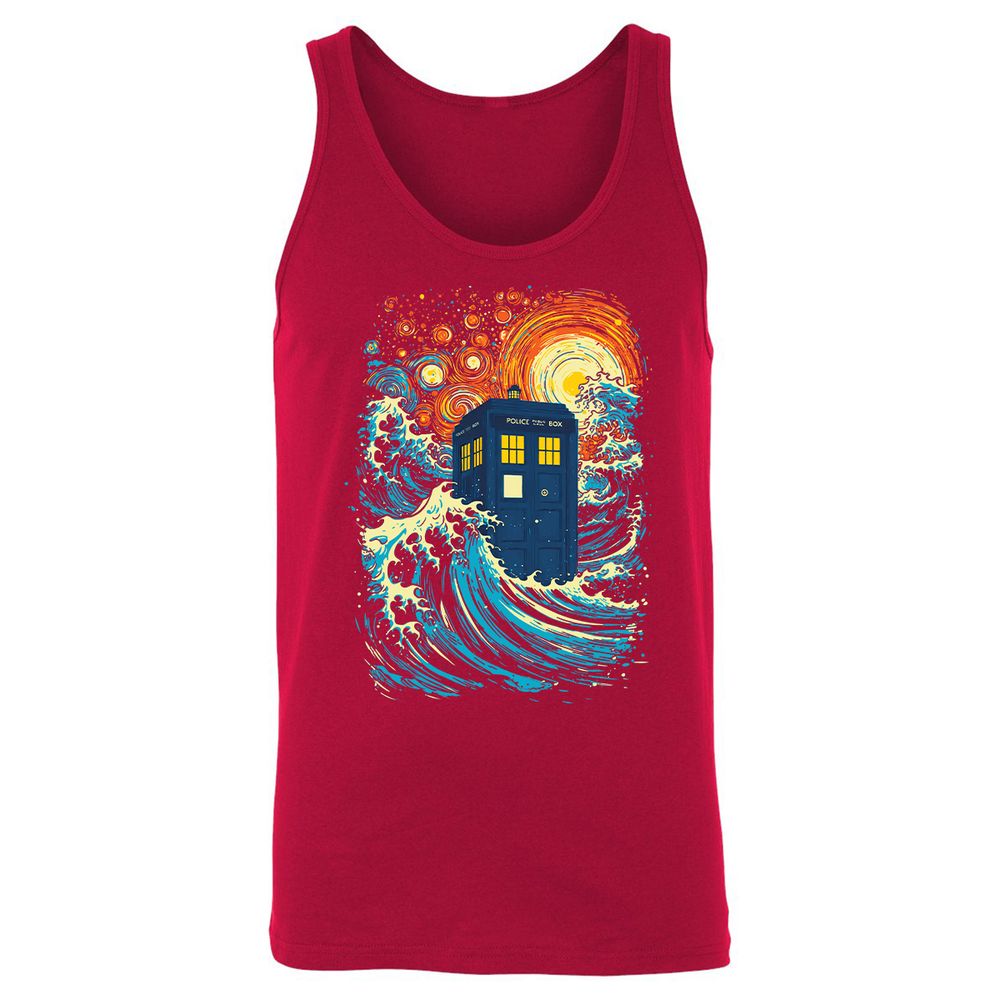 Unisex Jersey Tank - 8J1FKECS - Red - 11