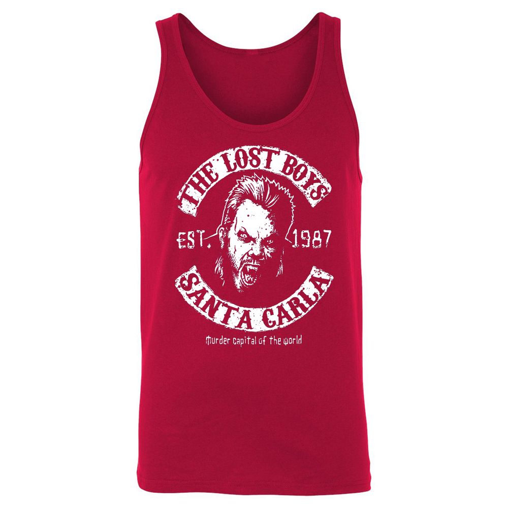 Unisex Jersey Tank - MYPSTUKY - Red - 11