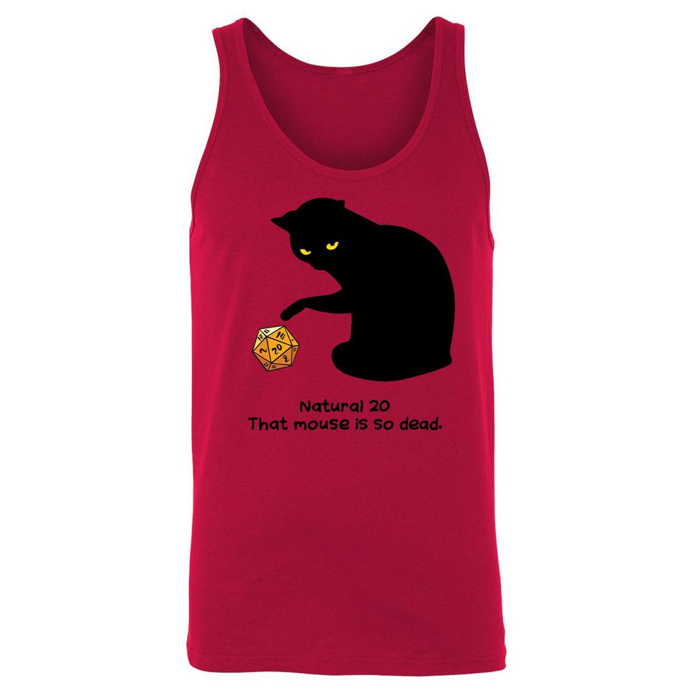 Unisex Jersey Tank - X6SHRACC - Red - 11