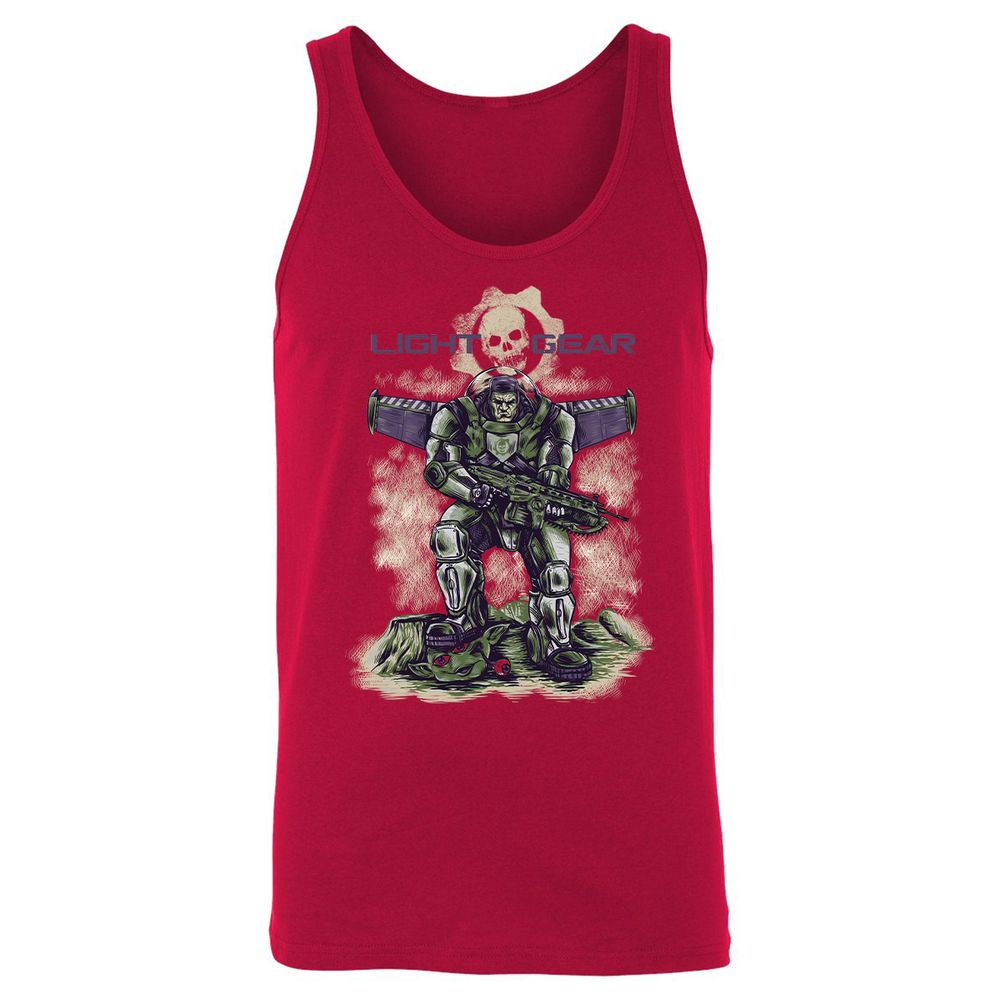 Unisex Jersey Tank - ZTUDBPNG - Red - 11
