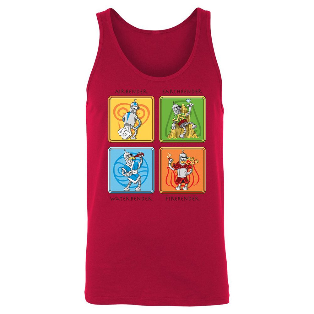 Unisex Jersey Tank - NP3AZH4E - Red - 11