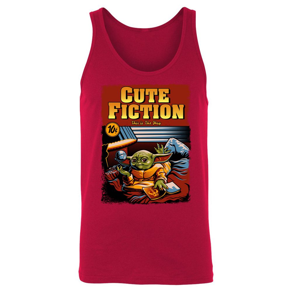 Unisex Jersey Tank - S9KHF1G8 - Red - 11