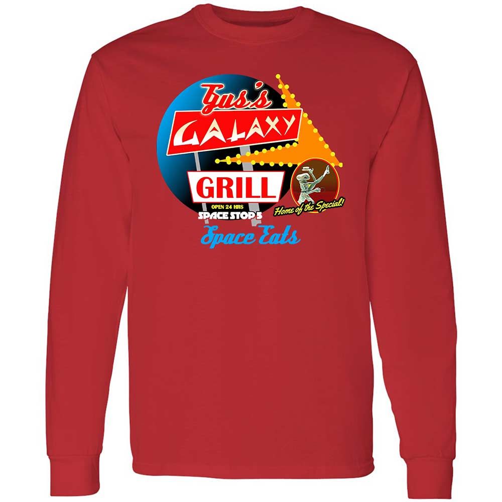 Long Sleeve T-Shirt - DA8BHA3D - Red - 11