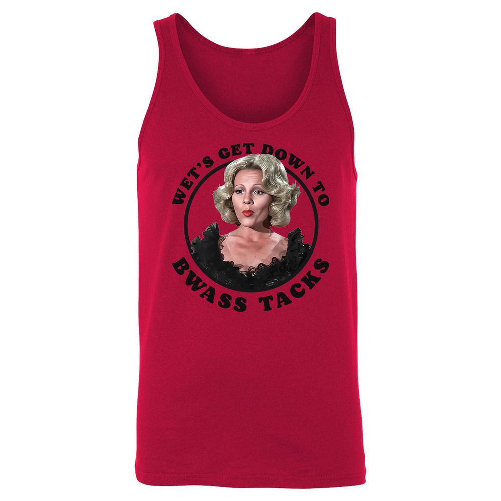 Unisex Jersey Tank - W749X9K6 - Red - 11
