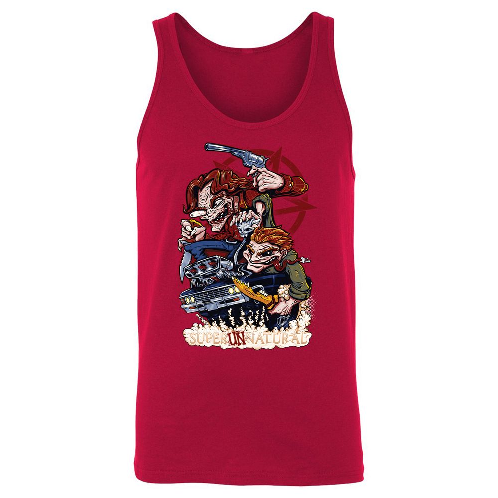 Unisex Jersey Tank - YNQJDCC6 - Red - 11
