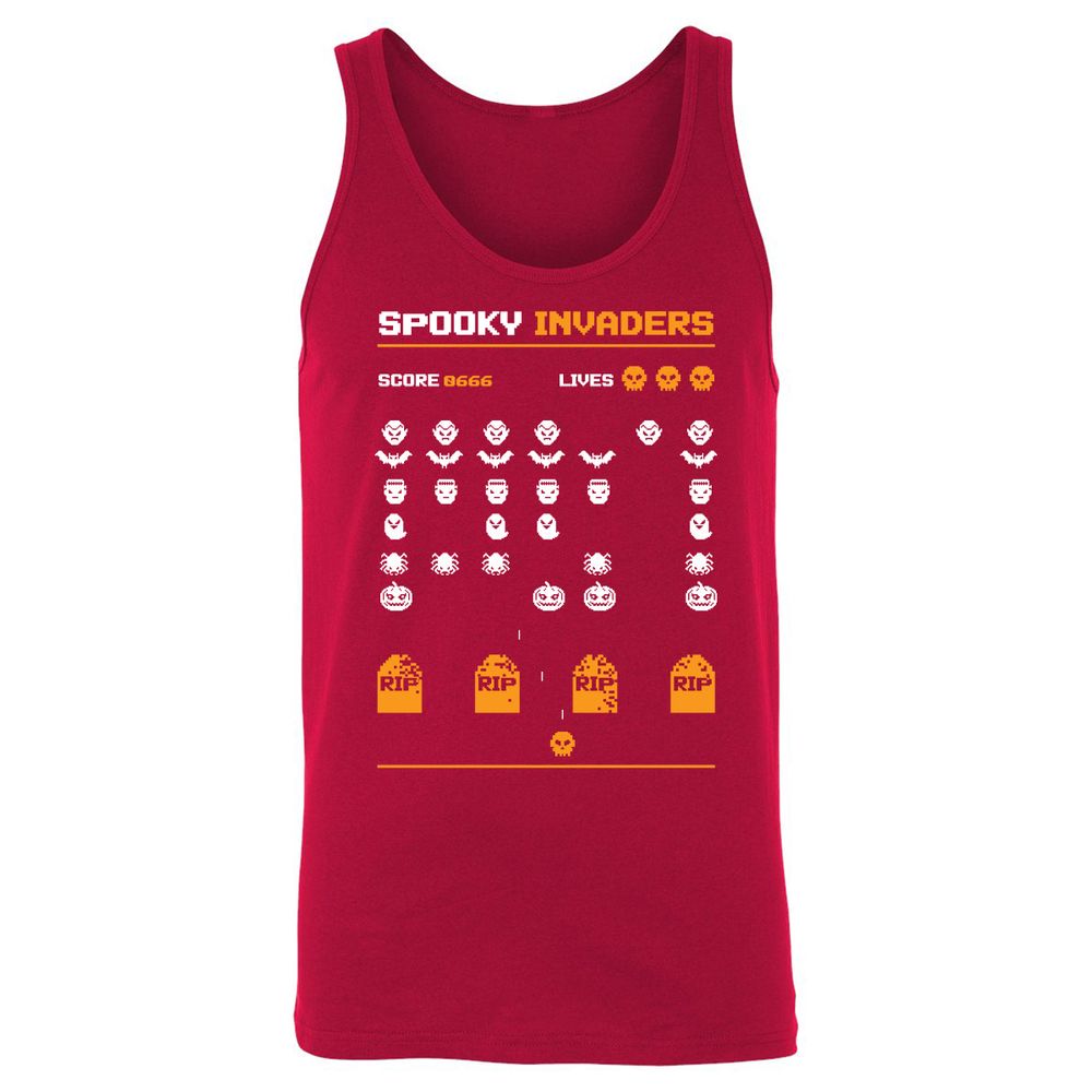 Unisex Jersey Tank - 6RJ4ZJVF - Red - 11