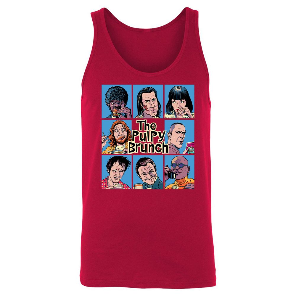 Unisex Jersey Tank - K1NSYMU2 - Red - 11