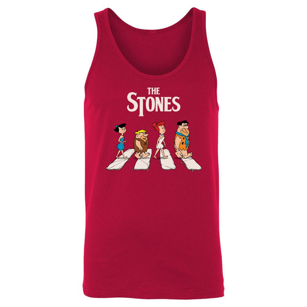 Unisex Jersey Tank - 8P2YVTBY - Red - 11