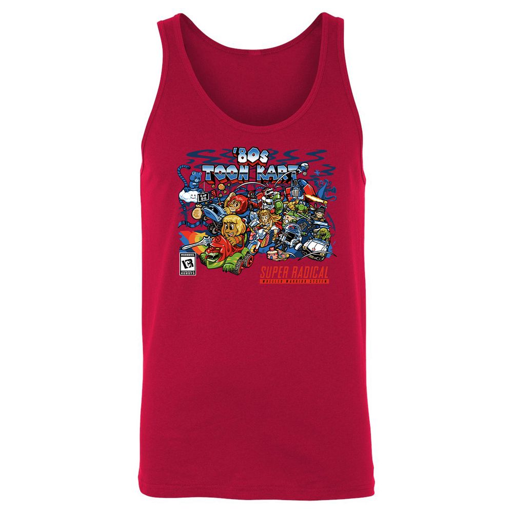 Unisex Jersey Tank - GT3F8JH6 - Red - 11
