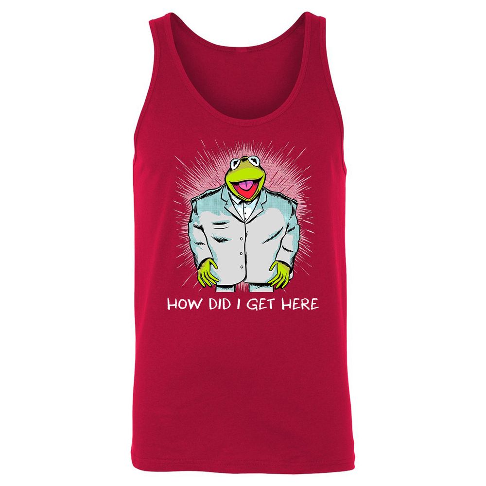 Unisex Jersey Tank - KUNZPMGP - Red - 11