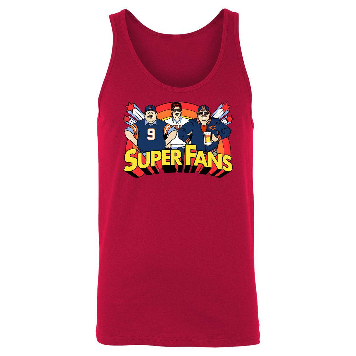 Unisex Jersey Tank - 8CWMCRH8 - Red - 11