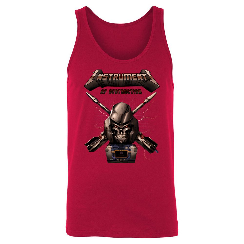 Unisex Jersey Tank - E5VEJEJQ - Red - 11