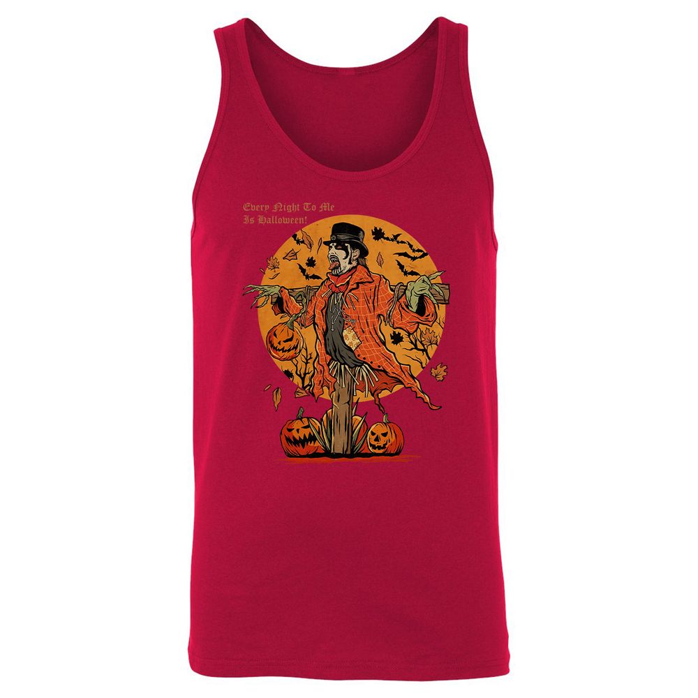Unisex Jersey Tank - CMHJE4MT - Red - 11
