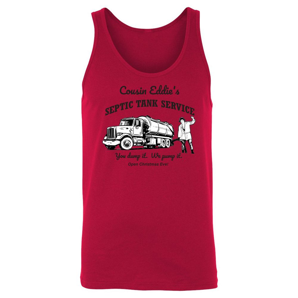 Unisex Jersey Tank - MRS2RGQ7 - Red - 11