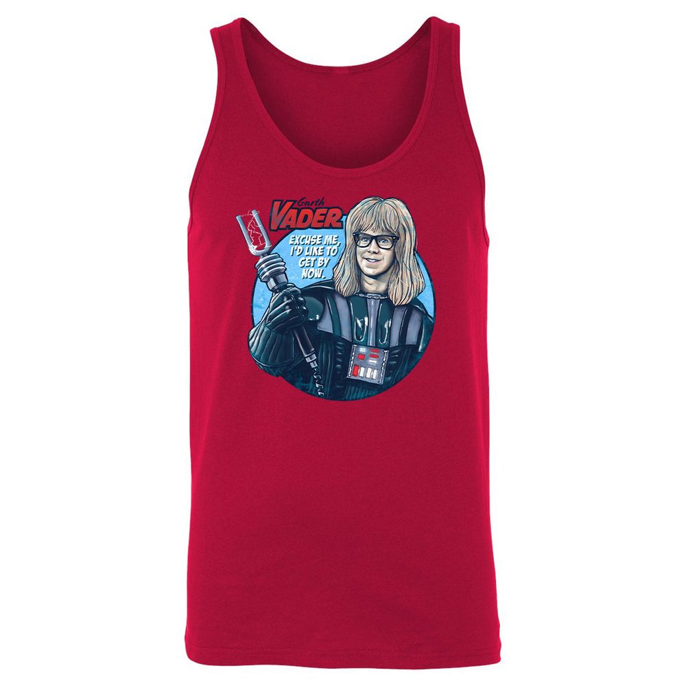 Unisex Jersey Tank - YJU8MVRX - Red - 11