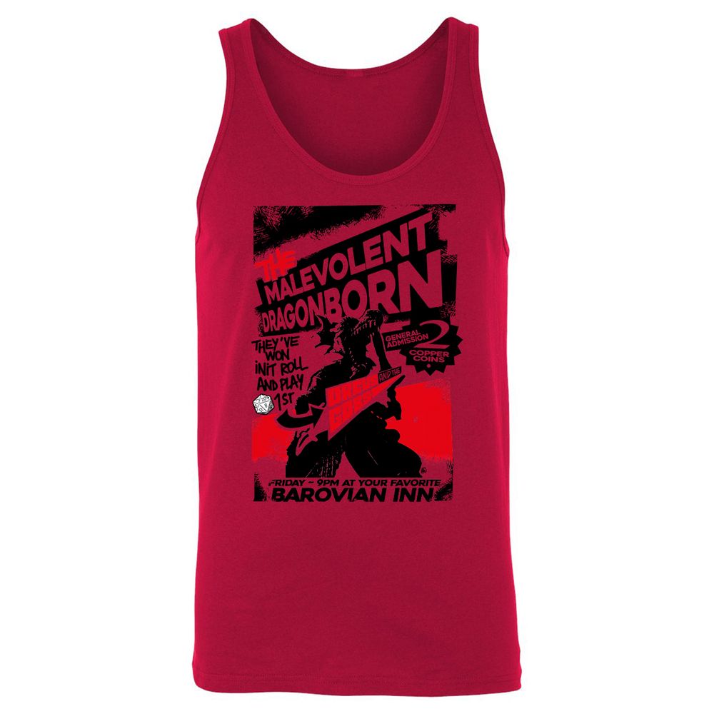 Unisex Jersey Tank - NG3Z82JB - Red - 11