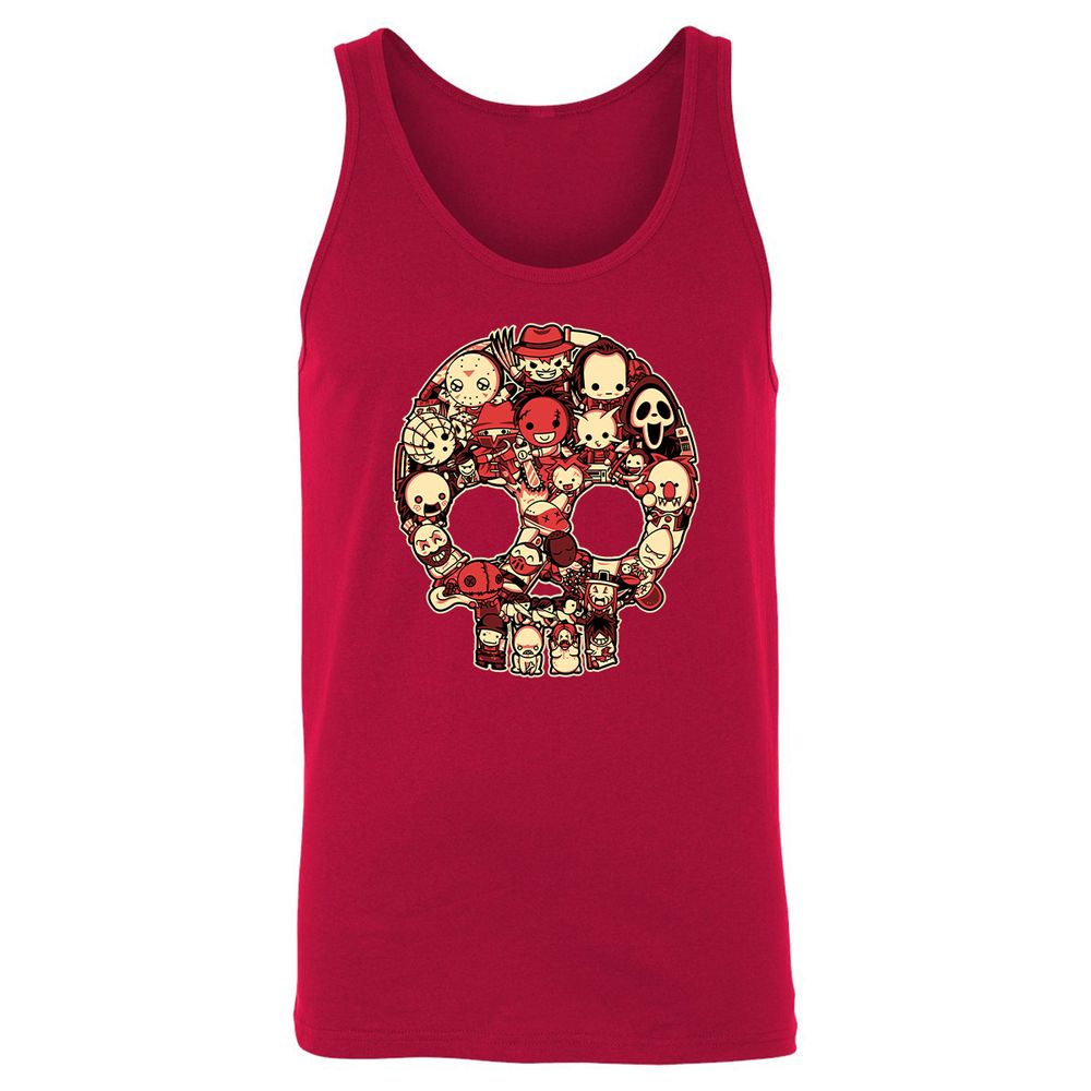 Unisex Jersey Tank - ARC98LGS - Red - 11