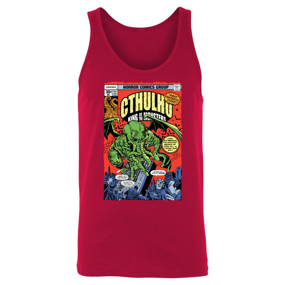 Unisex Jersey Tank - LWDB6PNS - Red - 11