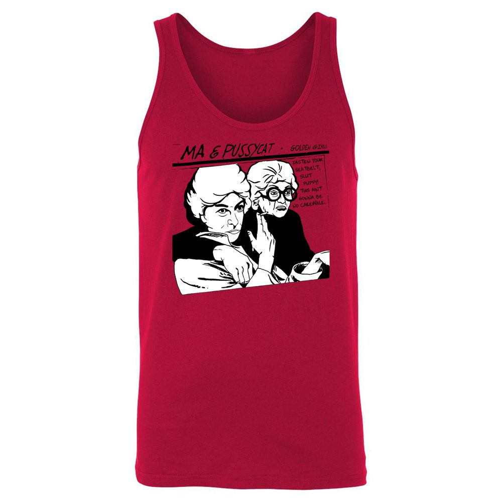 Unisex Jersey Tank - B5W1EA8V - Red - 11