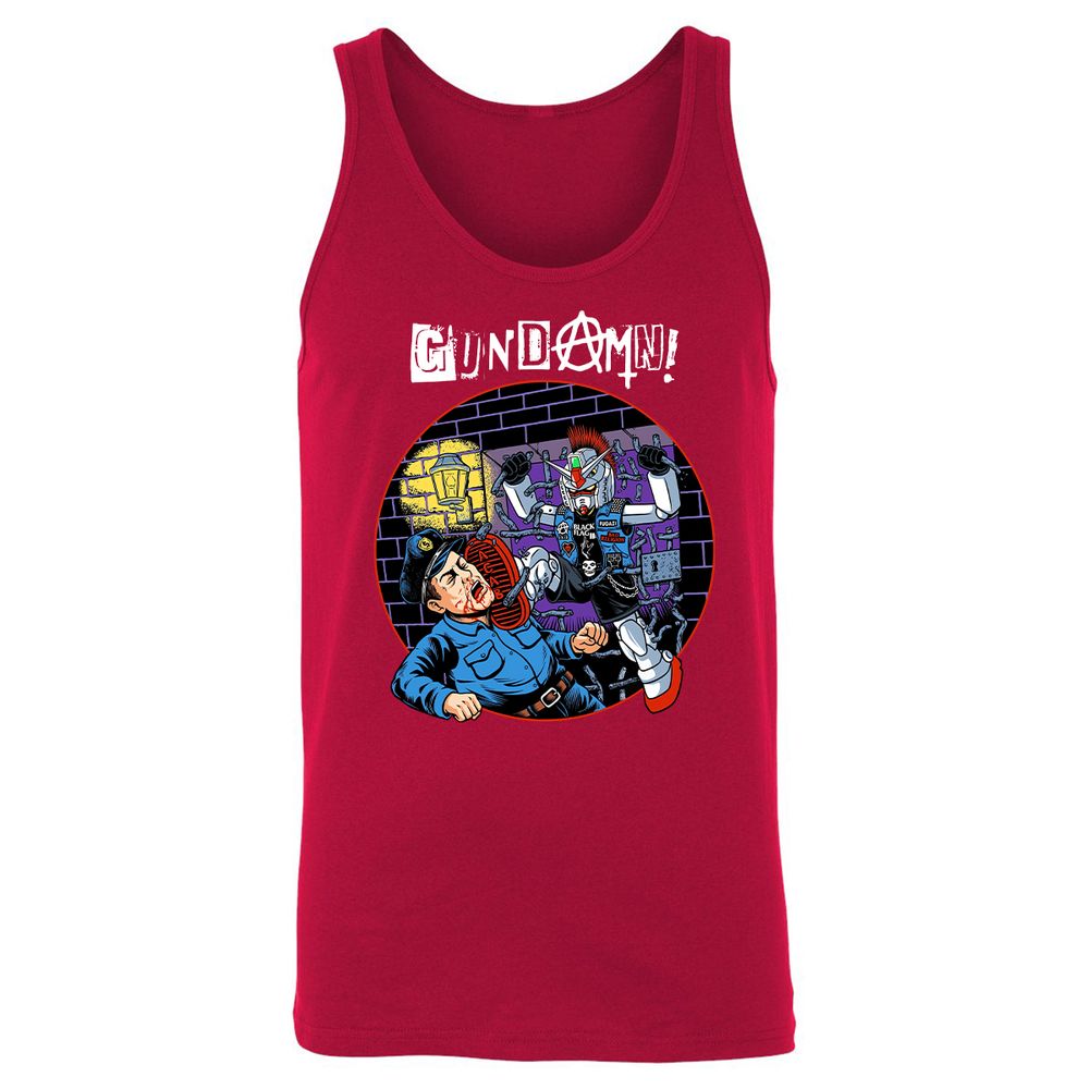 Unisex Jersey Tank - TD6WAHDD - Red - 11