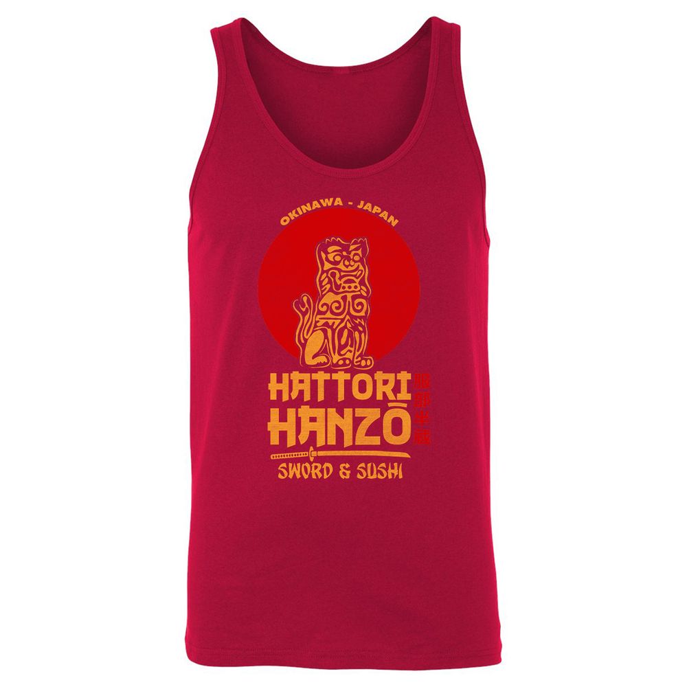Unisex Jersey Tank - G3YMY2GF - Red - 11