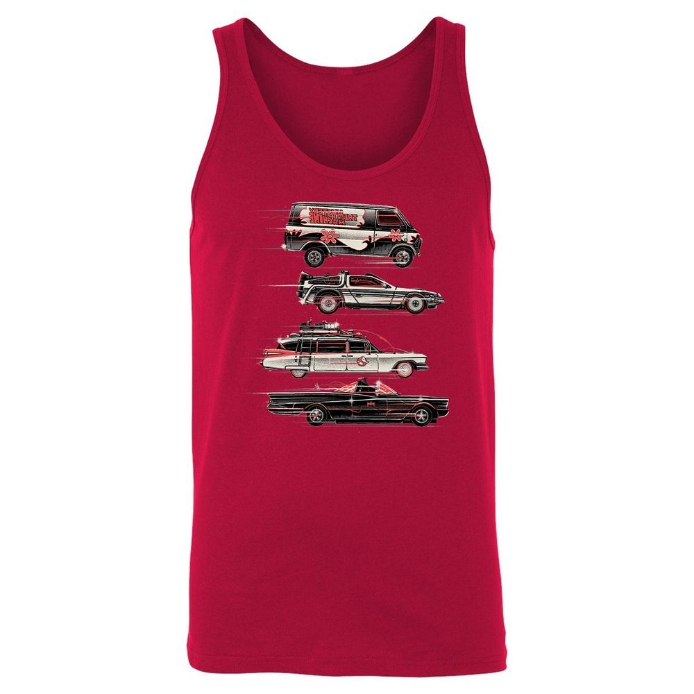 Unisex Jersey Tank - 5VL3M58E - Red - 11