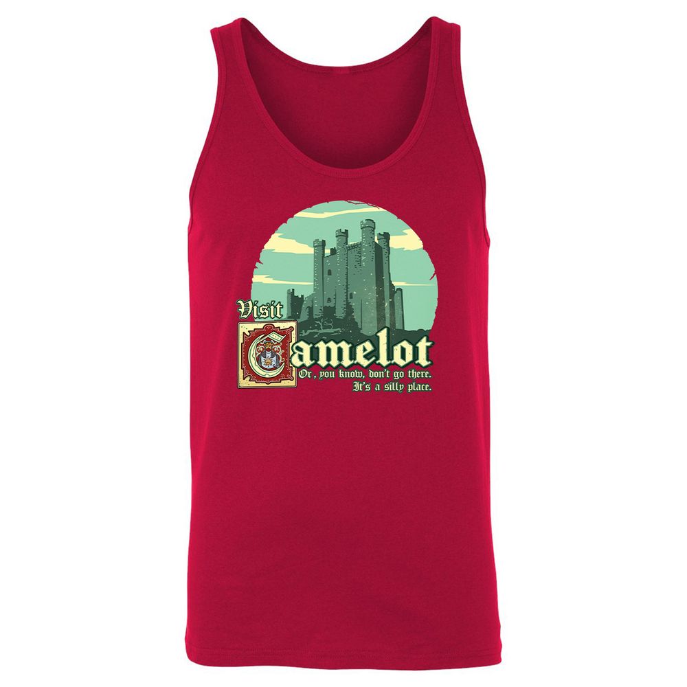 Unisex Jersey Tank - QYCUNUMM - Red - 11