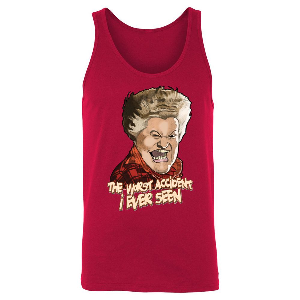 Unisex Jersey Tank - 6A336JJ1 - Red - 11