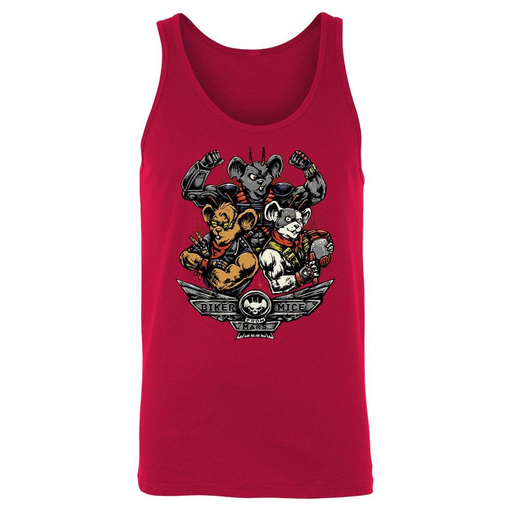 Unisex Jersey Tank - YUWTDX31 - Red - 11