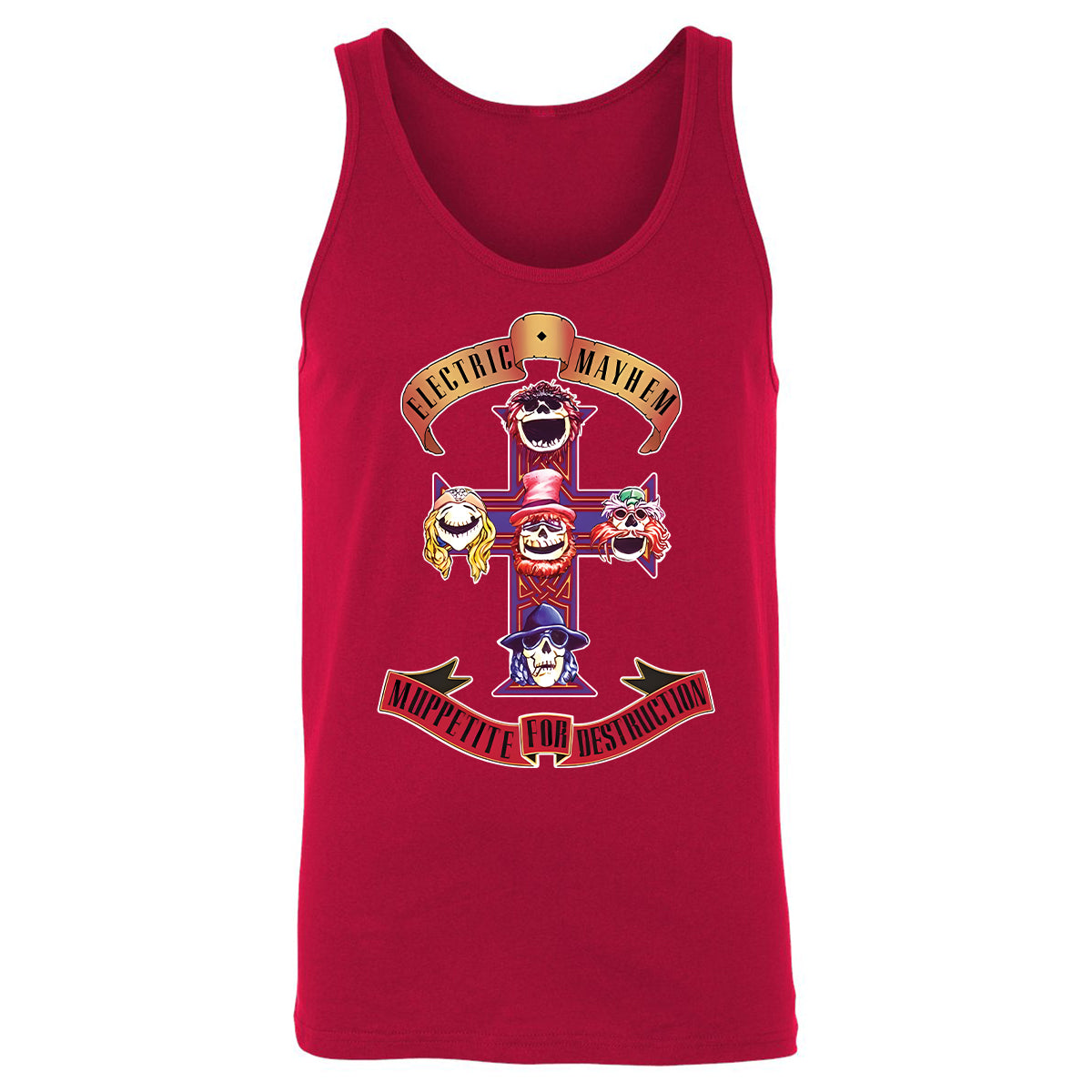 Unisex Jersey Tank - K419JNXT - Red - 11