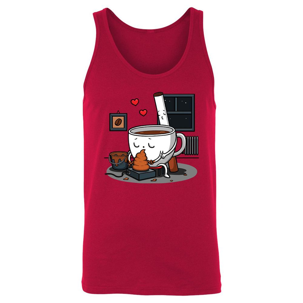 Unisex Jersey Tank - 6GT36FQC - Red - 11