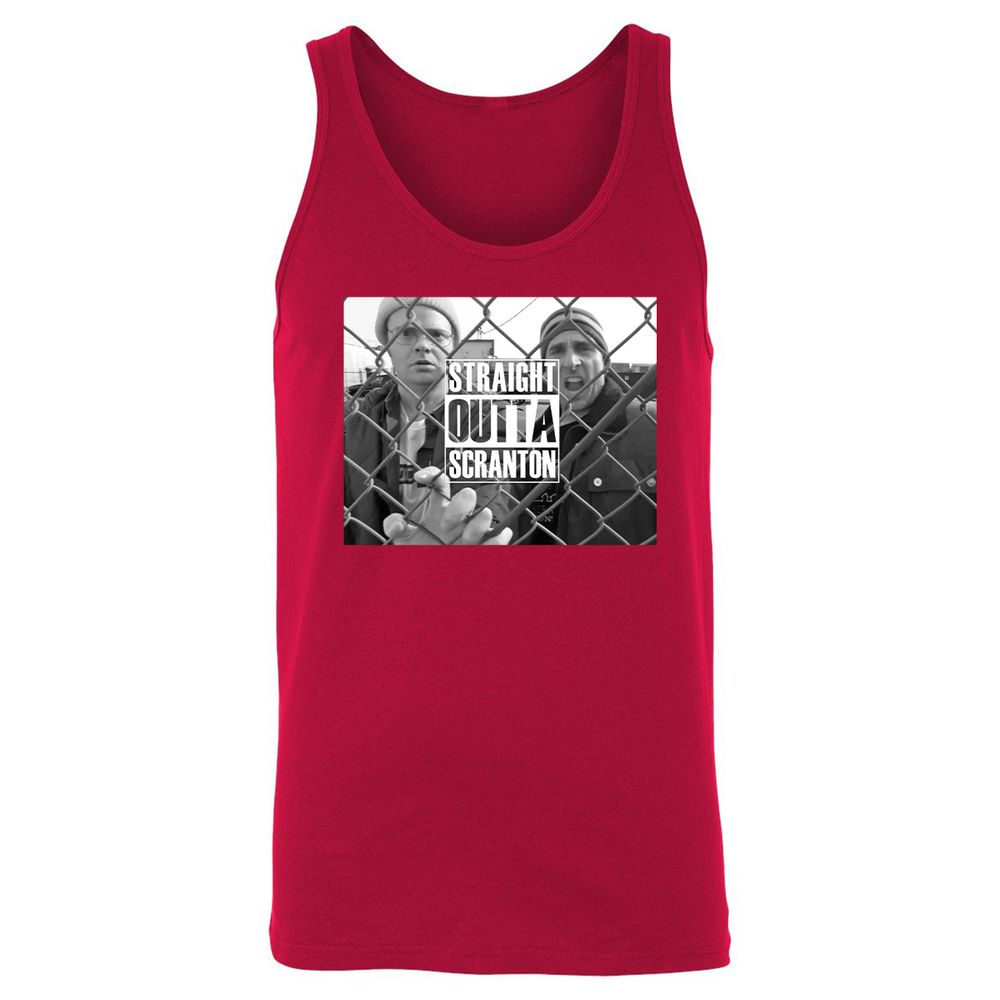 Unisex Jersey Tank - D5R9P8AV - Red - 11