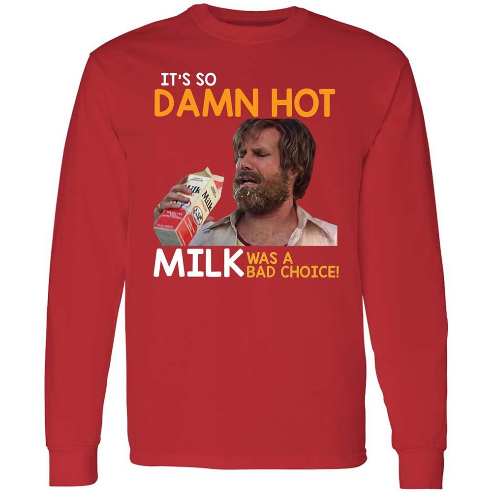 Long Sleeve T-Shirt - Y6UF8TA1 - Red - 11