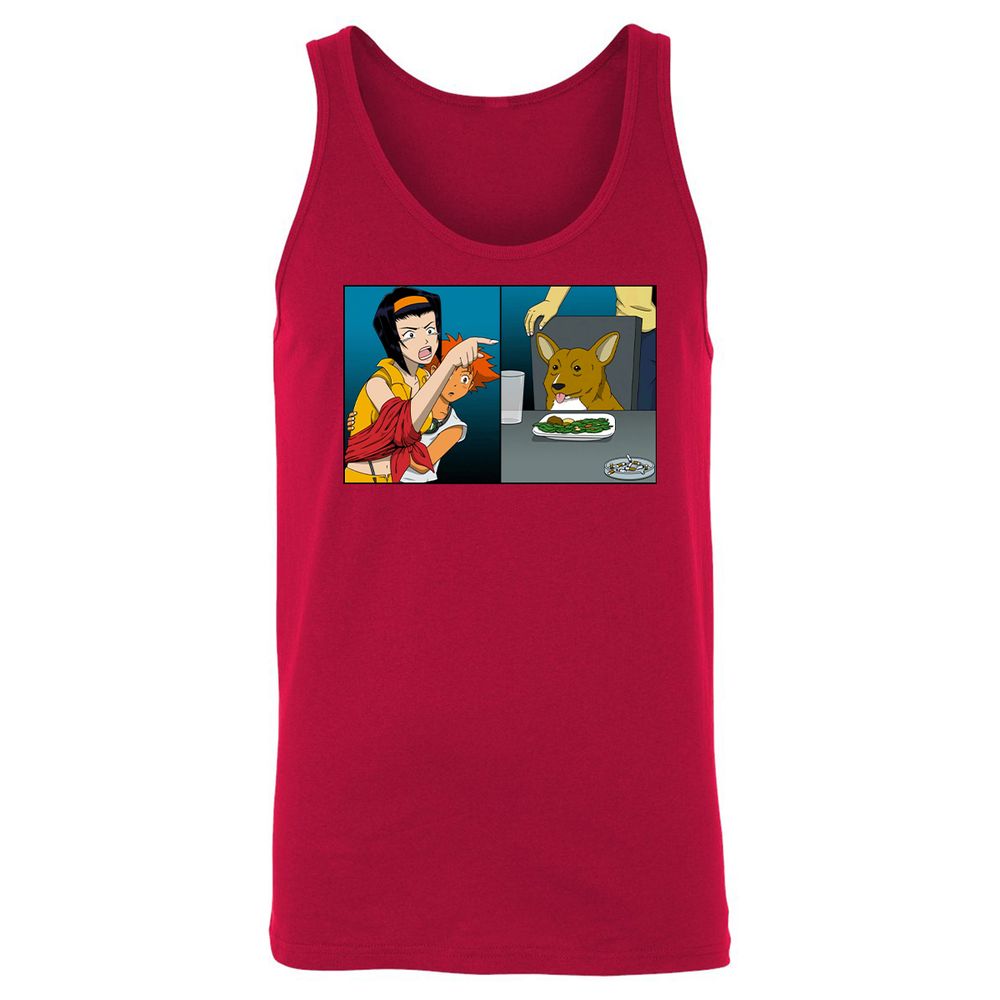 Unisex Jersey Tank - E94XSR8X - Red - 11