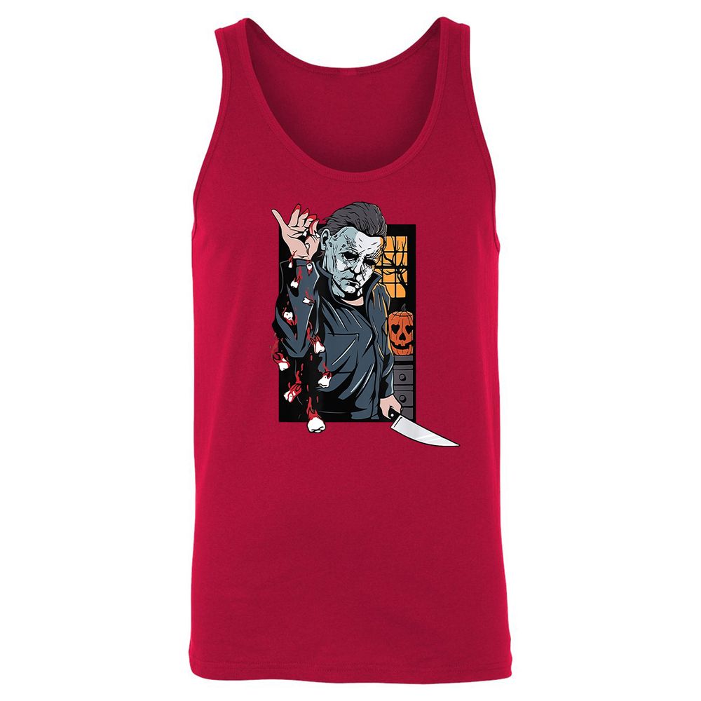 Unisex Jersey Tank - ACVUPY21 - Red - 11