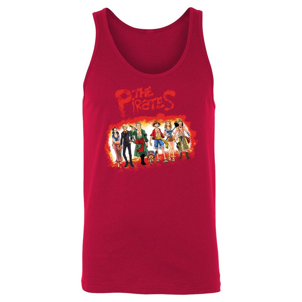 Unisex Jersey Tank - XGSEZ7H7 - Red - 11