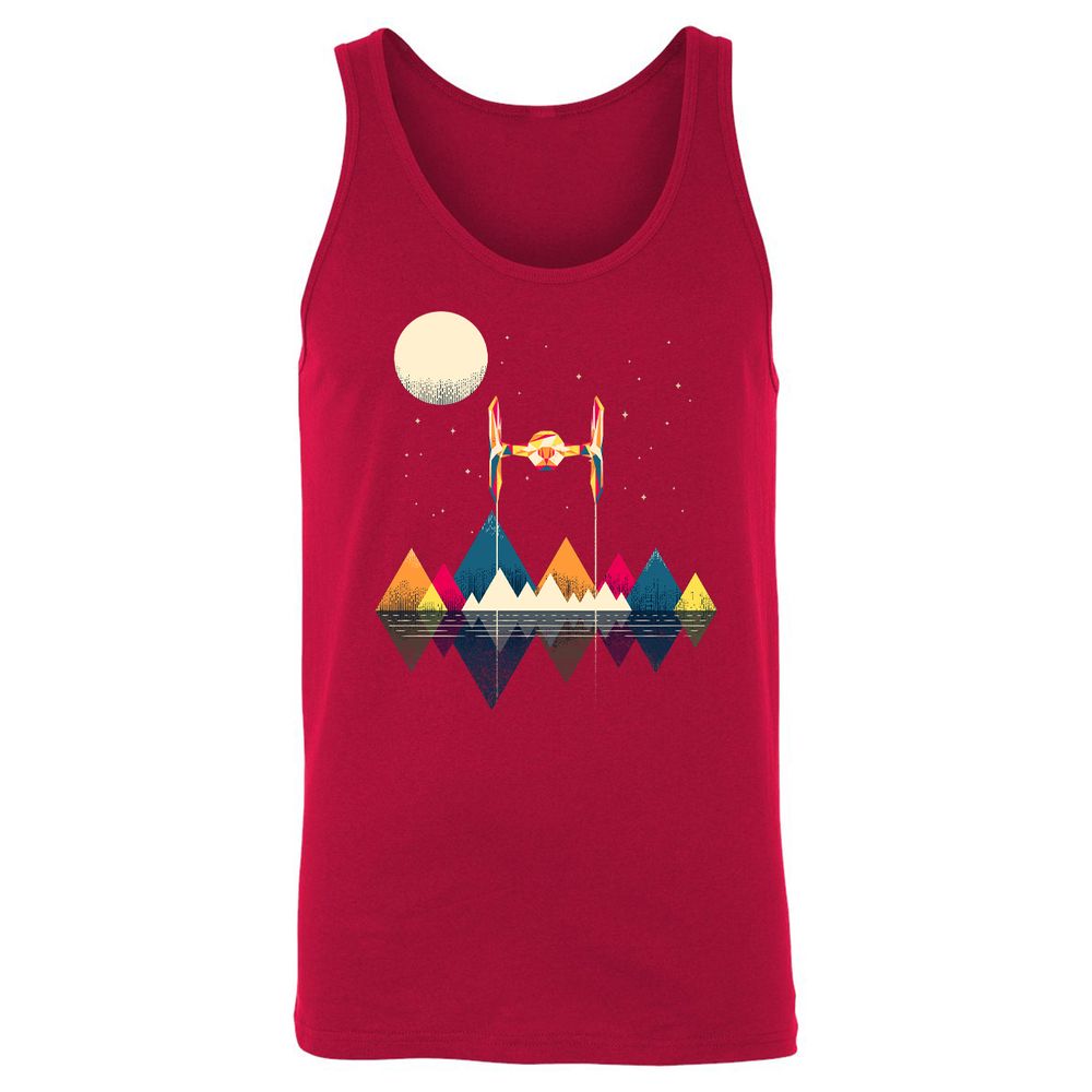 Unisex Jersey Tank - 66DNYKRZ - Red - 11