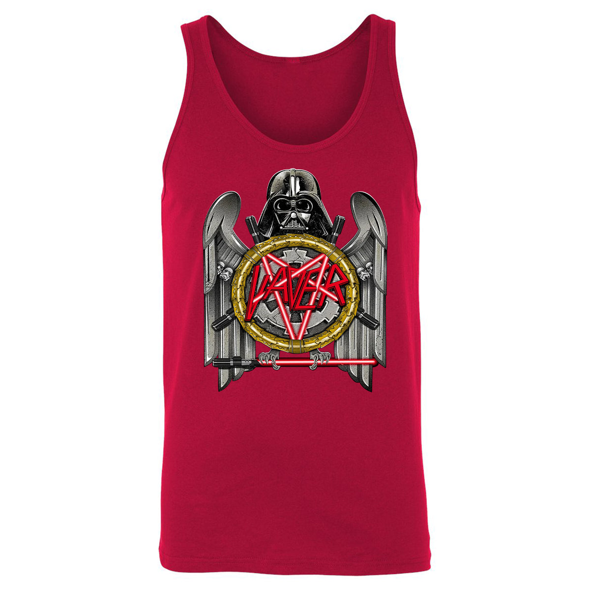 Unisex Jersey Tank - J9GURMDK - Red - 11