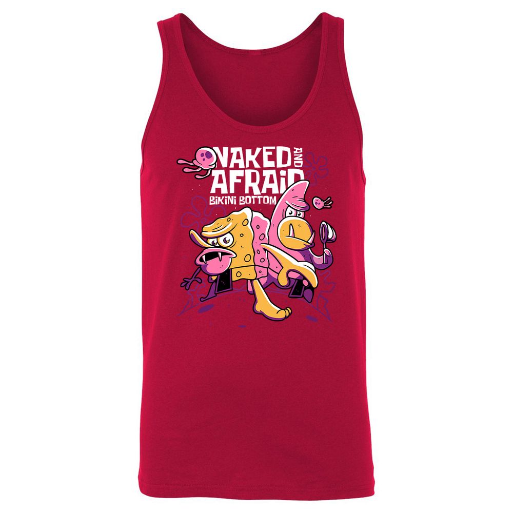 Unisex Jersey Tank - M9YU7ANJ - Red - 11