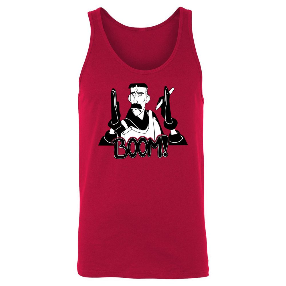Unisex Jersey Tank - WNWDYXPA - Red - 11