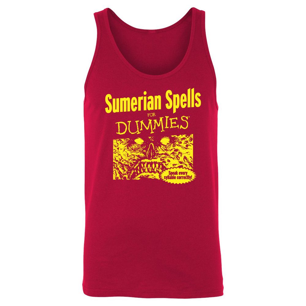 Unisex Jersey Tank - APTB4DY6 - Red - 11