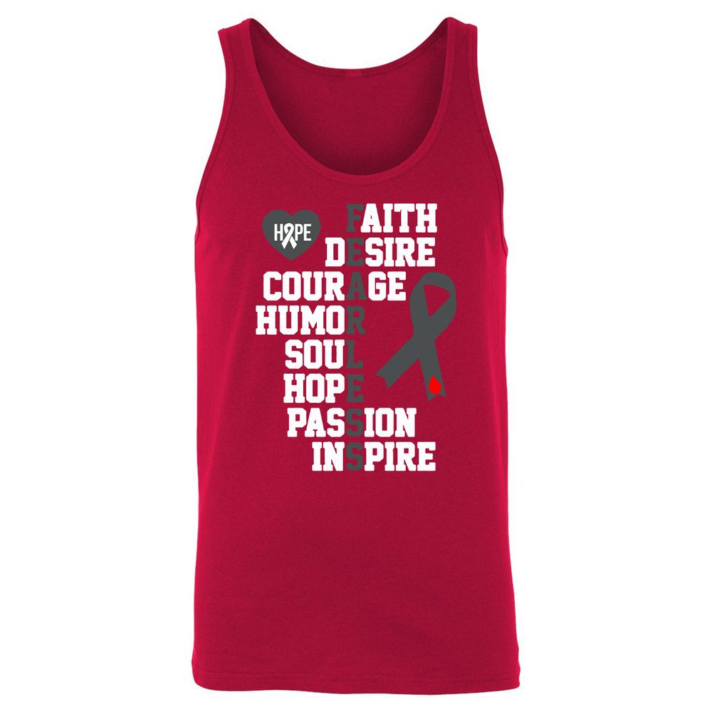 Unisex Jersey Tank - MN3RTFK1 - Red - 11