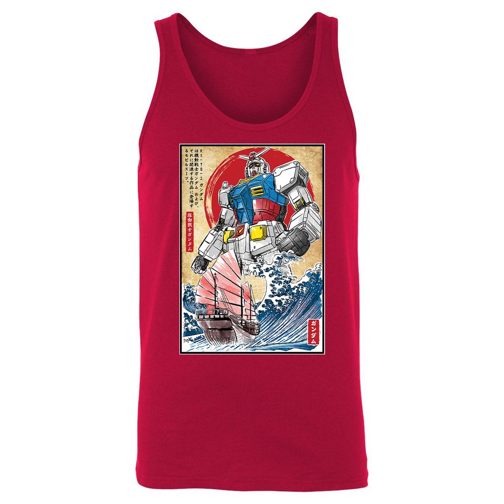 Unisex Jersey Tank - EY1LWHKX - Red - 11