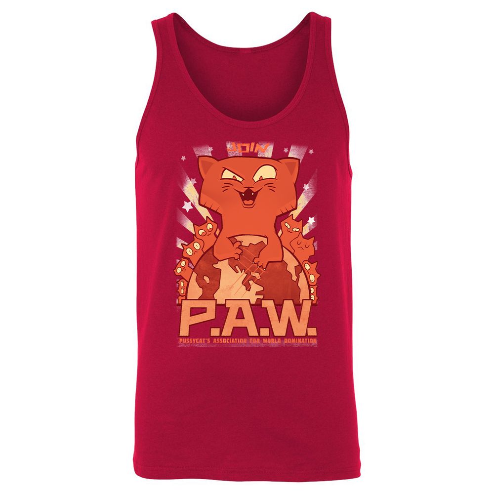 Unisex Jersey Tank - EG1HQ12R - Red - 11