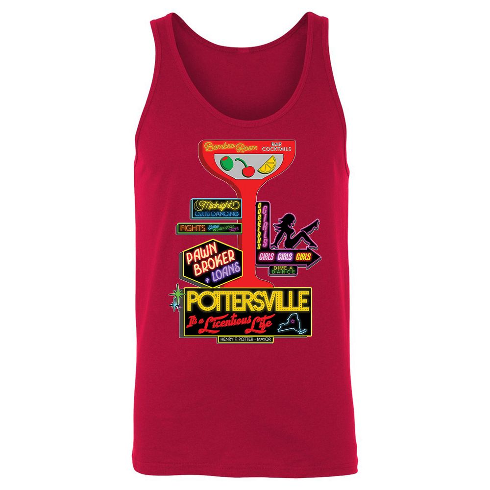 Unisex Jersey Tank - AHAQE46V - Red - 11