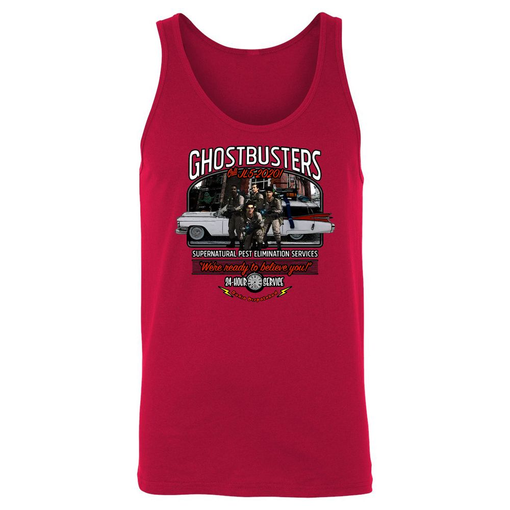 Unisex Jersey Tank - JNZCRJ7K - Red - 11